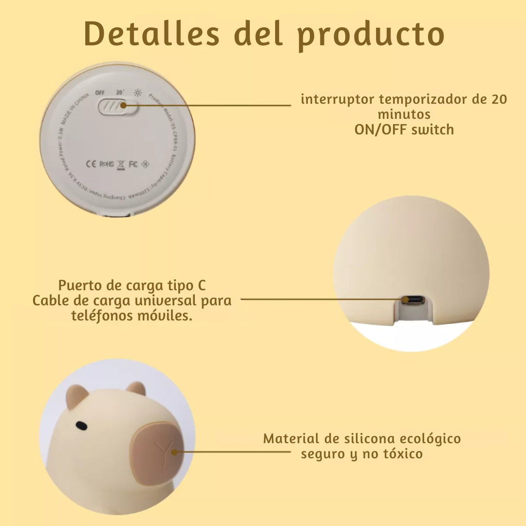 Lamapara de Capibara